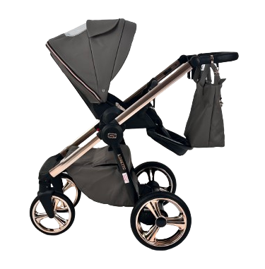 Wózek dziecięcy ADBOR OXV-3D 3w1 + Torba + Pokrowiec + Moskitiera + Uchwyt na butelkę + Fotelik Samochodowy (kolor: OXV-3D-01)