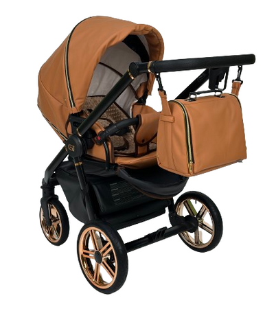 Wózek dziecięcy ADBOR OXV 3D RING 2w1 + Torba + Pokrowiec + Moskitiera (kolor: ECO-10)