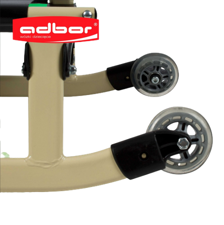 Kółka Adbor dopinane do Sanek Piccolino - zestaw 2 szt.