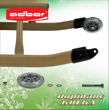 KÓŁKA ADBOR DOPINANE DO SANEK WINTER SPORT (Zestaw: 2 szt.)