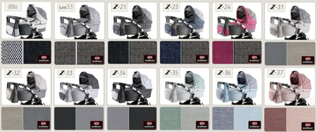 Wózek dziecięcy ZIPP 2w1 + Torba + Pokrowiec + Moskitiera (kolor:Z-36)