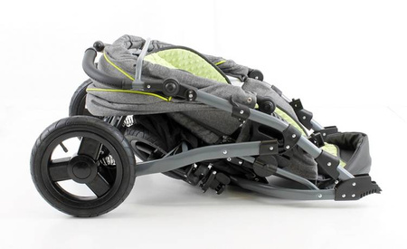 Wózek spacerowy ADBOR VERO DWUKIERUNKOWY + Plecak (przewijak) + Pokrowiec + Uchwyt na butelkę kolor: VE-01