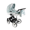 Wózek dziecięcy ADBOR OTTIS WHITE 3w1 + Torba + Pokrowiec + Moskitiera + Uchwyt na butelkę + Fotelik (kolor: Ow-04)