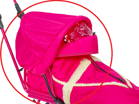 Budka Adbor do Sanek Piccolino kolor: Różowy