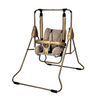Huśtawka Stojąca Ogrodowa Domowa ADBOR N1 GOLD 3W1 LEŻACZEK kolor NG13