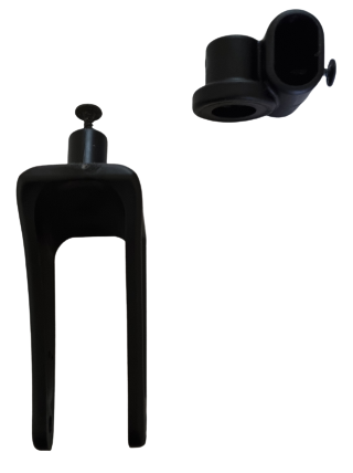 Widełki - Widelec koło przód z mocowaniem do stelaża - Lily Sport Adbor