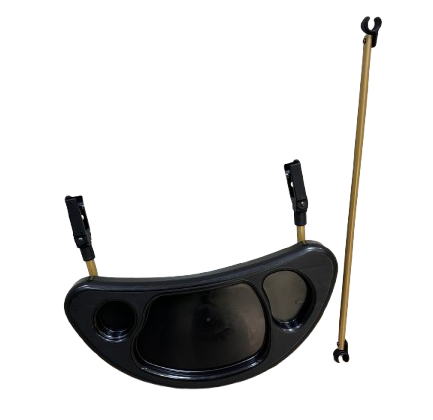 Stolik - Tacka z Blokadą do Huśtawki N1 GOLD - krzesełko do karmienia