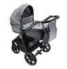 Wózek dziecięcy ADBOR OXV-3D 3w1 + Torba + Pokrowiec + Moskitiera + Uchwyt na butelkę + Fotelik Samochodowy (kolor: OXV-3D-01)
