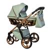 Wózek dziecięcy ADBOR LORETTO LUX STARS 2w1 + Torba + Pokrowiec + Moskitiera (kolor: 03 - GONDOLA LUSTRZANA MIEDŹ)