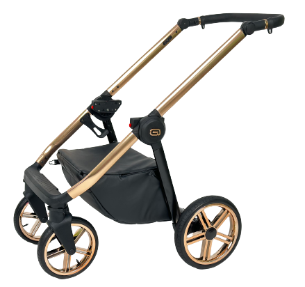 Wózek dziecięcy ADBOR OXV 3D PREMIUM 2w1 + Torba + Pokrowiec + Moskitiera + Stelaż Miedziany (kolor: ECO-03)