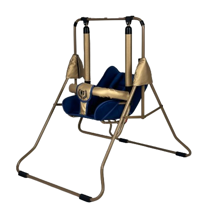 Huśtawka Stojąca Ogrodowa Domowa ADBOR N1 GOLD 3W1 LEŻACZEK kolor NG11
