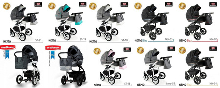 TORBA ZAPINANA NA RĄCZCE DO WÓZKÓW WIELOFUNKCYJNYCH ADBOR SERIA: NEMO 2020