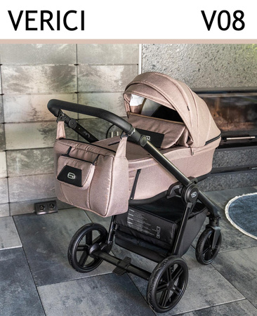 Wózek dziecięcy ADBOR OXV-3D 2w1 + Torba + Pokrowiec + Moskitiera + Uchwyt na butelkę (kolor: OXV-3D-08)