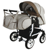 Wózek dziecięcy ADBOR OXV-3D 3w1 + Torba + Pokrowiec + Moskitiera + Uchwyt na butelkę + Fotelik Samochodowy (kolor: OXV-3D-01)