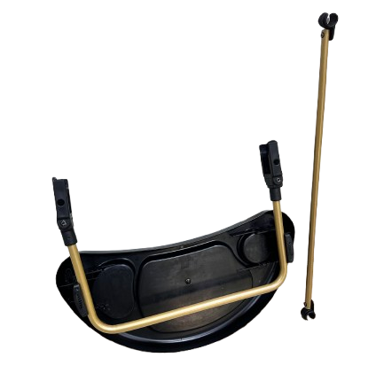 Stolik - Tacka z Blokadą do Huśtawki N1 GOLD - krzesełko do karmienia