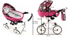 Wózek dla Lalek Składany Głęboki Adbor Viki Gondola + Torba + Koszyk (kolor: Vi-03)