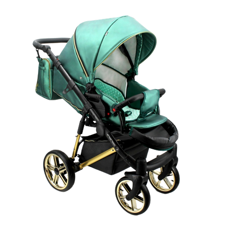 Wózek dziecięcy ADBOR OXV-3D 2w1 + Torba + Pokrowiec + Moskitiera + Uchwyt na butelkę (kolor: OXV-3D-04)