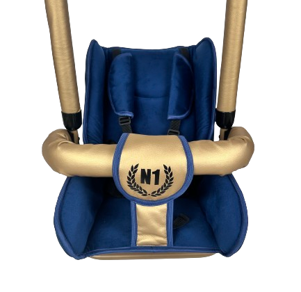 Huśtawka Stojąca Ogrodowa Domowa ADBOR N1 GOLD 3W1 LEŻACZEK kolor NG11