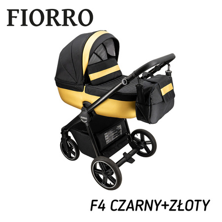 Wózek dziecięcy ADBOR FIORRO 3w1 + Torba + Pokrowiec + Moskitiera + Fotelik CAPRI (kolor: F4)