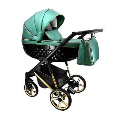 Wózek dziecięcy ADBOR OXV-3D 3w1 + Torba + Pokrowiec + Moskitiera + Uchwyt na butelkę + Fotelik CAPRI (kolor: OXV-3D-05)