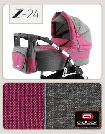 Wózek dziecięcy ZIPP 2w1 + Torba + Pokrowiec + Moskitiera (kolor:Z-24)