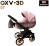 Wózek dziecięcy ADBOR OXV-3D 2w1 + Torba + Pokrowiec + Moskitiera + Uchwyt na butelkę (kolor: OXV-3D-07)