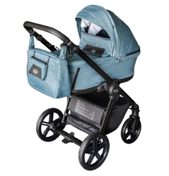 Wózek Dziecięcy Wielofunkcyjny Adbor Verici 2w1 Gondola Spacerówka + Torba + Pokrowiec + Moskitiera + Uchwyt na butelkę (kolor: V06)
