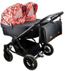 Wózek dziecięcy ADBOR OXV-3D 3w1 + Torba + Pokrowiec + Moskitiera + Uchwyt na butelkę + Fotelik Samochodowy (kolor: OXV-3D-01)
