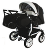 Wózek dziecięcy ADBOR OXV-3D 3w1 + Torba + Pokrowiec + Moskitiera + Uchwyt na butelkę + Fotelik Samochodowy (kolor: OXV-3D-01)