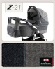 Wózek dziecięcy ZIPP 2w1 + Torba + Pokrowiec + Moskitiera (kolor:Z-21)