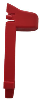 Czerwona blokada hamulca - KOŁO PRZEDNIE - OTTIS ADBOR