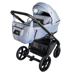 Wózek Dziecięcy Wielofunkcyjny Adbor Verici 2w1 Gondola Spacerówka + Torba + Pokrowiec + Moskitiera + Uchwyt na butelkę (kolor: V07)