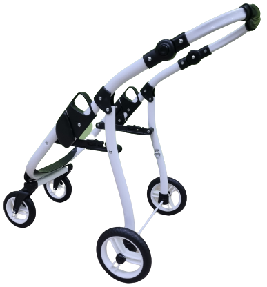 Wózek dla lalek Adbor Lily Lalkowy Stelaż Sport + Torebka + Koszyk kolor: Ls-24