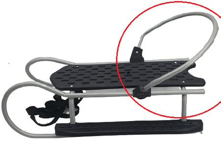 ADBOR PICCOLINO POPYCHACZ PROWADNIK SANEK REGULOWANY kolor: SREBRNY