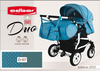Wózek dziecięcy ADBOR OXV-3D 3w1 + Torba + Pokrowiec + Moskitiera + Uchwyt na butelkę + Fotelik Samochodowy (kolor: OXV-3D-01)