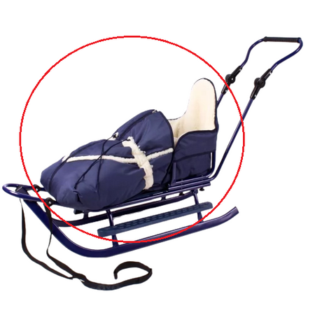 ADBOR PICCOLINO ŚPIWOREK ALASKA kolor: GRANATOWY