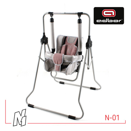 Huśtawka Stojąca Ogrodowa Domowa Solidna ADBOR N1 3W1 LEŻACZEK kolor N-01
