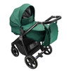 Wózek dziecięcy ADBOR LUCO 3w1 + Torba + Pokrowiec + Moskitiera + Fotelik CAPRI Czarny (kolor: L3)