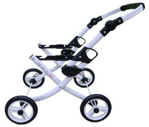 Stelaż wózka lalkowego Classic z kołami piankowymi seria LILY ADBOR