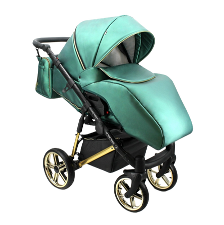 Wózek dziecięcy ADBOR OXV-3D 3w1 + Torba + Pokrowiec + Moskitiera + Uchwyt na butelkę + Fotelik CAPRI (kolor: OXV-3D-04)