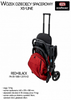 Wózek spacerowy ADBOR XS-LINE !!!NOWOŚĆ!!! + Śpiworek na nogi + Pokrowiec + Uchwyt na butelkę kolor: RED+BLACK
