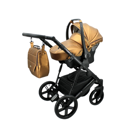 Wózek dziecięcy ADBOR TEXAS 3w1 + Torba + Pokrowiec + Moskitiera + Uchwyt na butelkę + Fotelik Samochodowy kolor: Tex-01