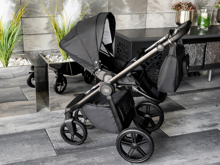 Wózek Dziecięcy Wielofunkcyjny Adbor Verici 2w1 Gondola Spacerówka + Torba + Pokrowiec + Moskitiera + Uchwyt na butelkę (kolor: V04)