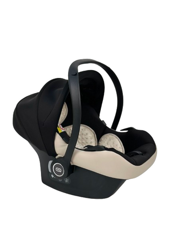 Wózek dziecięcy ADBOR LORETTO LUX STARS 3w1 + Torba + Pokrowiec + Moskitiera + Fotelik COSMO ISOFIX (kolor: 20 - GONDOLA LUSTRZANA MIEDŹ)