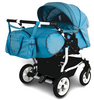 Wózek dziecięcy ADBOR OXV-3D 3w1 + Torba + Pokrowiec + Moskitiera + Uchwyt na butelkę + Fotelik Samochodowy (kolor: OXV-3D-01)