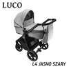 Wózek dziecięcy ADBOR LUCO 2w1 + Torba + Pokrowiec + Moskitiera (kolor: L4)