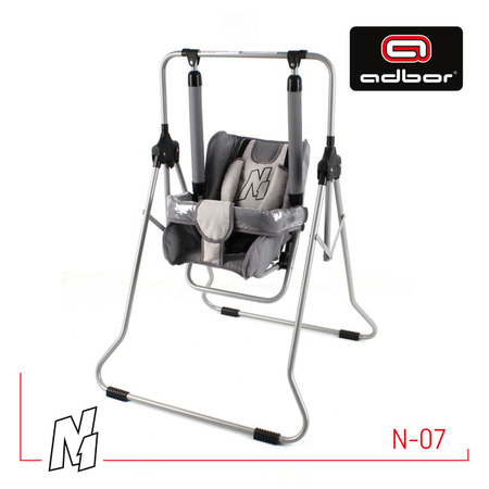Huśtawka Stojąca Ogrodowa Domowa Solidna ADBOR N1 3W1 LEŻACZEK kolor N-07