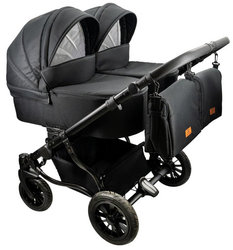 Wózek dziecięcy ADBOR OXV-3D 3w1 + Torba + Pokrowiec + Moskitiera + Uchwyt na butelkę + Fotelik Samochodowy (kolor: OXV-3D-01)