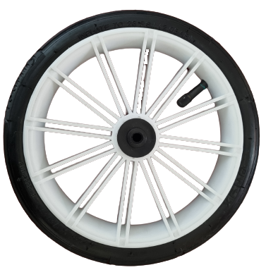 KOŁO PRZEDNIE POMPOWANE BIAŁE - OTTIS WHITE ADBOR