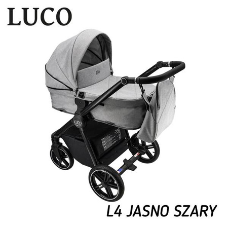 Wózek dziecięcy ADBOR LUCO 2w1 + Torba + Pokrowiec + Moskitiera (kolor: L4)